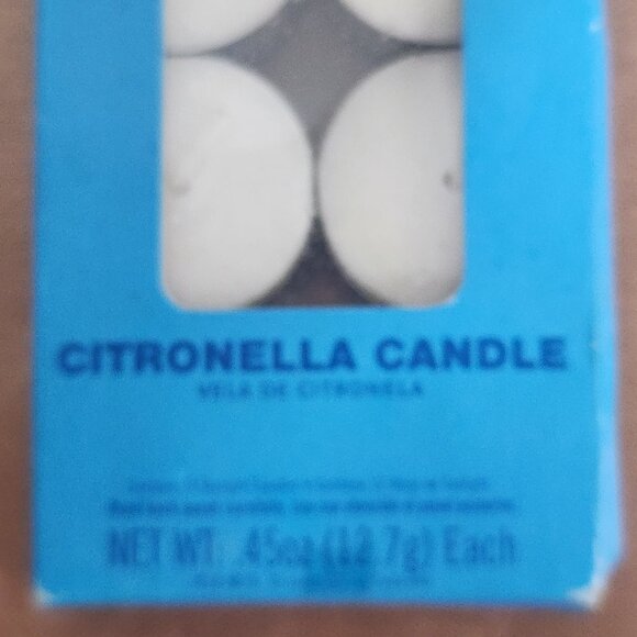 The Original Tiki Brand 12pk Tealight Citronella Candles .45oz ea. Outdoor Only - Picture 6 of 16